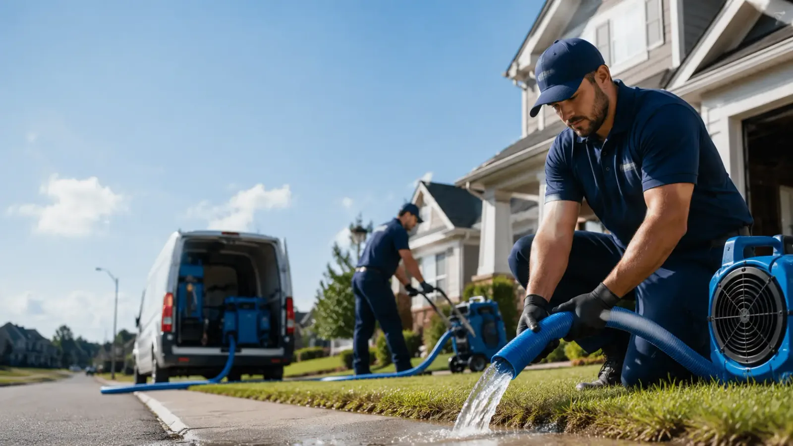 Flood Damage Restoration in New Concord, OH